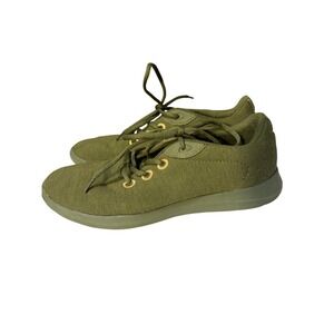 Merinos Women's Green Merino Wool Lace Up Sneakers Shoes Size 7
